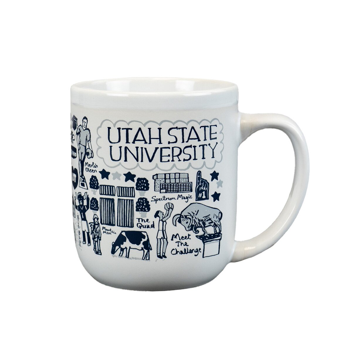MUG HOPE JULIA GASH UTAH STATE 16 OZ